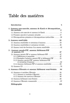Anneaux et modules avec certaines conditions sur les annulateurs