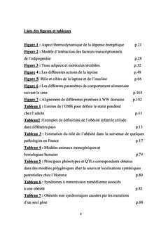 Obésité: aspect physiopathologique et stratégie d'approche génétique