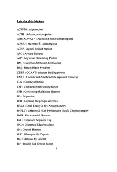 Obésité: aspect physiopathologique et stratégie d'approche génétique