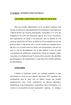 Obésité: aspect physiopathologique et stratégie d'approche génétique