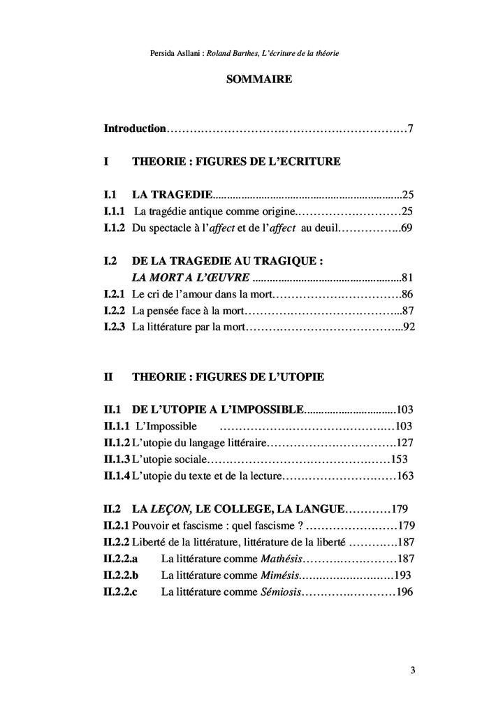 Roland barthes, l'écriture de la théorie