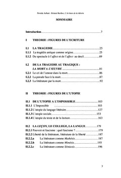 Roland barthes, l'écriture de la théorie