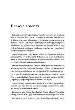 Contribution à la conception de systèmes d'analyse temps-fréquence