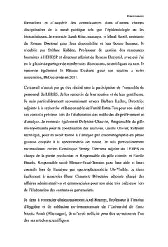 Contamination de l'air intérieur