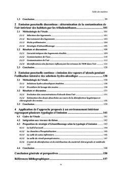 Contamination de l'air intérieur