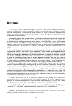 Convertisseur de fréquence indirect à rapport de tension fixe