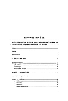 Analyse des interactions: des traces à la modélisation