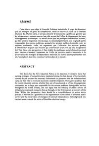 Une évaluation  de la nouvelle politique industrielle