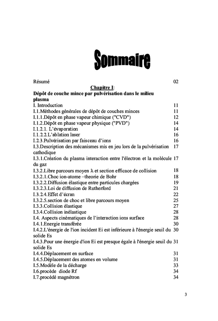Nouvelle technologie pour depot des couches minces