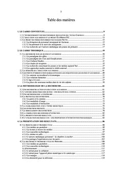 Contribution à l intégration de l éducation aux médias