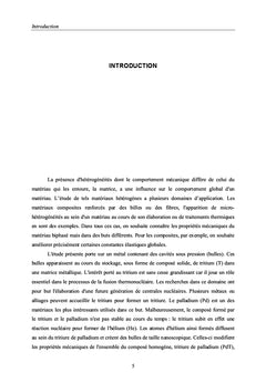 Comportement mécanique d'un matériau contenant des cavités