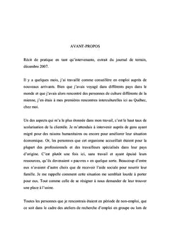Professionnels migrants en réinsertion dans le monde du travail
