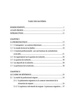 Professionnels migrants en réinsertion dans le monde du travail