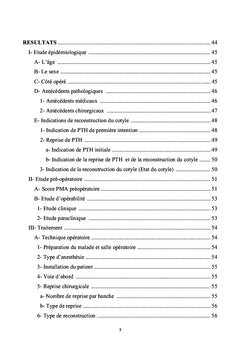 La reconstruction acétabulaire dans les prothèses totales de la hanche