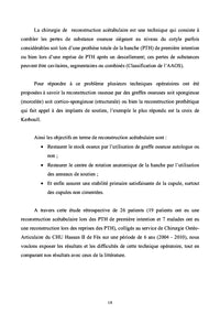 La reconstruction acétabulaire dans les prothèses totales de la hanche
