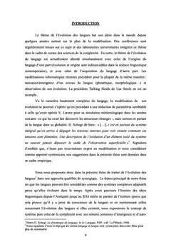 Modélisation de l évolution  des langues