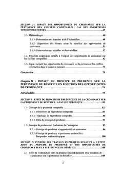La pertinence des chiffres comptables des sociétés tunisiennes cotées