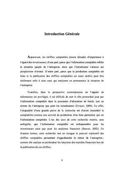 La pertinence des chiffres comptables des sociétés tunisiennes cotées