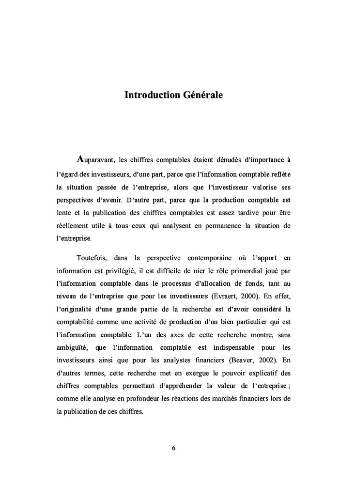 La pertinence des chiffres comptables des sociétés tunisiennes cotées