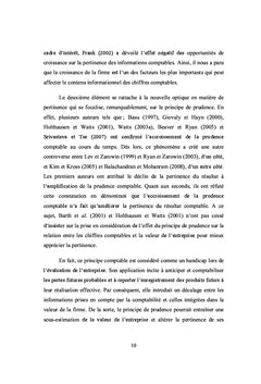 La pertinence des chiffres comptables des sociétés tunisiennes cotées