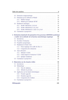 Les processus arfisma symétriques alpha-stables et leurs applications