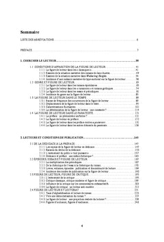 La figure de lecteur dans les romans britanniques de 1719 à 1847