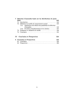 Techniques robustes de détection d'anomalies réseaux