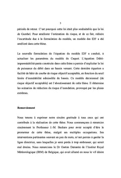 Pluies extrêmes et gestion de ruissellement à kinshasa-mont amba