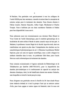 Pluies extrêmes et gestion de ruissellement à kinshasa-mont amba