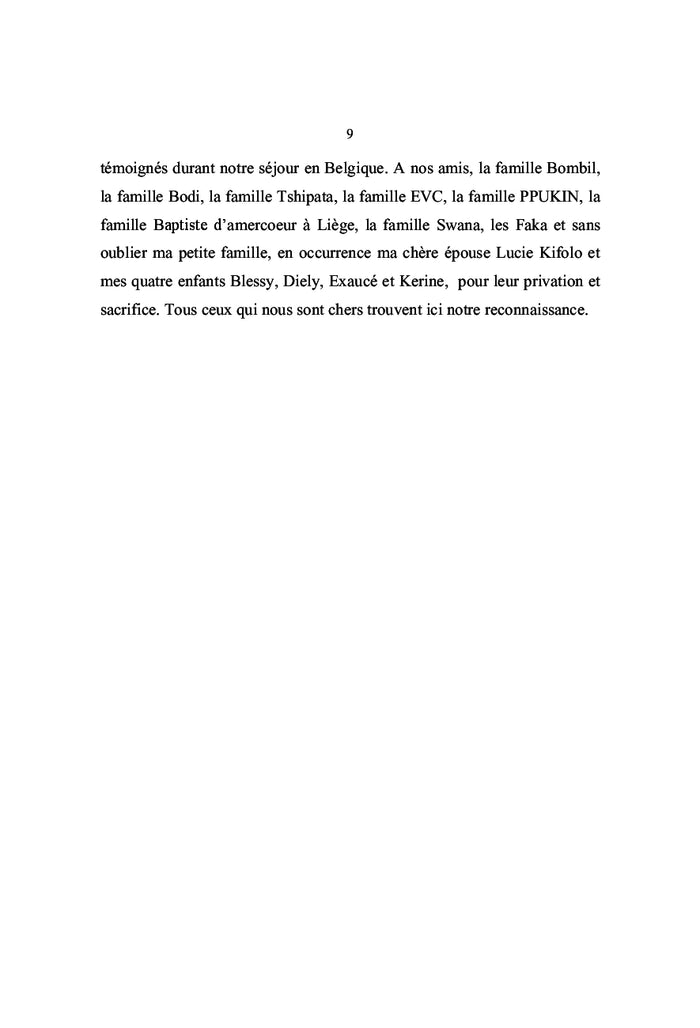 Pluies extrêmes et gestion de ruissellement à kinshasa-mont amba