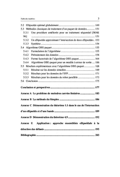 Contributions à l'identification ensembliste ellipsoïdale