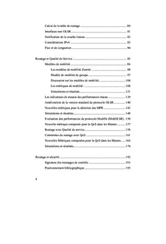 Routage adhoc : qualité de service et sécurité