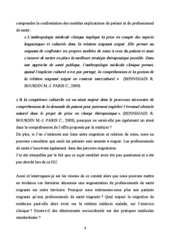 Expériences personnelles et pratiques médicales