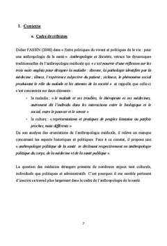 Expériences personnelles et pratiques médicales
