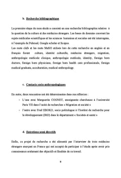 Expériences personnelles et pratiques médicales