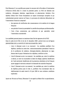Expériences personnelles et pratiques médicales