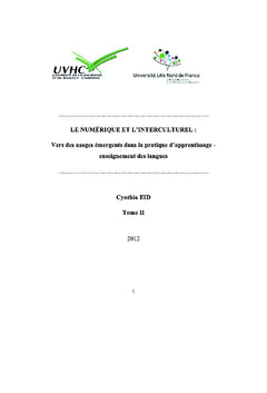 Numérique et interculturel