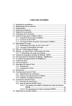 La gestion des processus d'affaires sur l'informatique de nuage