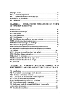 Commandes robustes et intelligentes d un véhicule électrique moderne