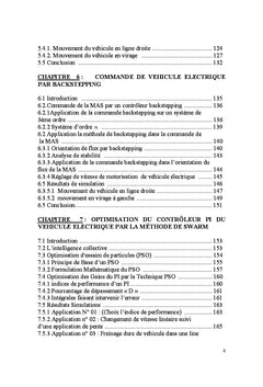Commandes robustes et intelligentes d un véhicule électrique moderne