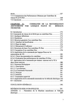 Commandes robustes et intelligentes d un véhicule électrique moderne