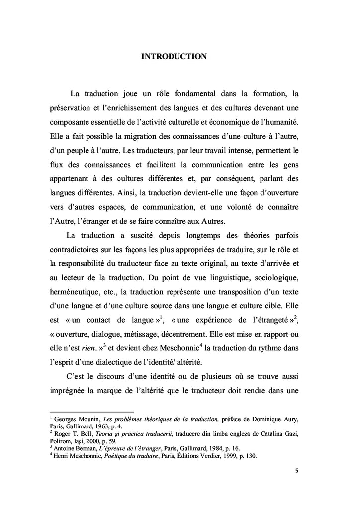 Traduire l'identité multiple