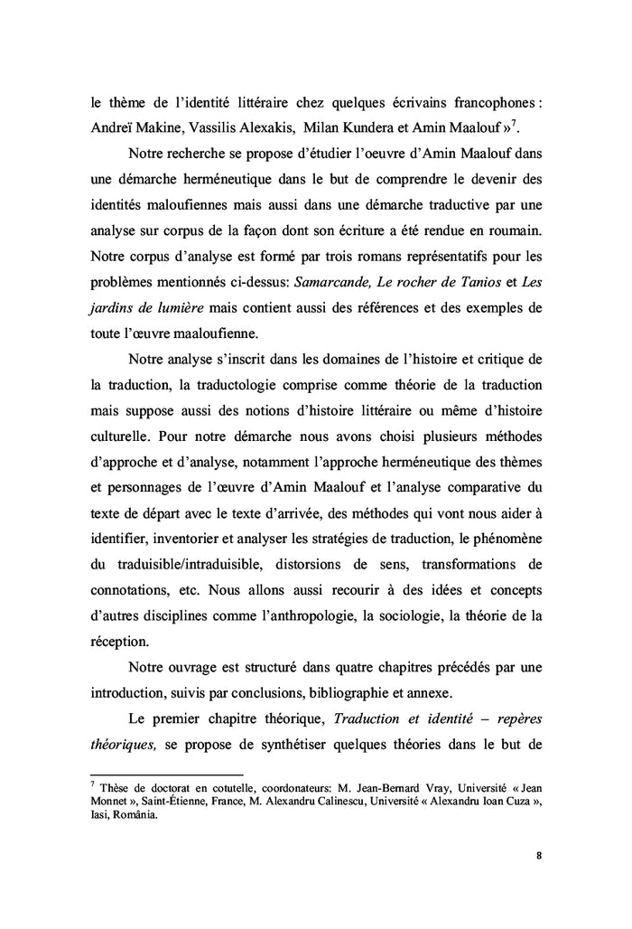 Traduire l'identité multiple