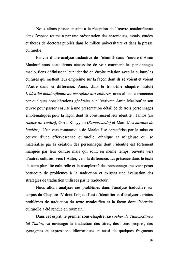 Traduire l'identité multiple