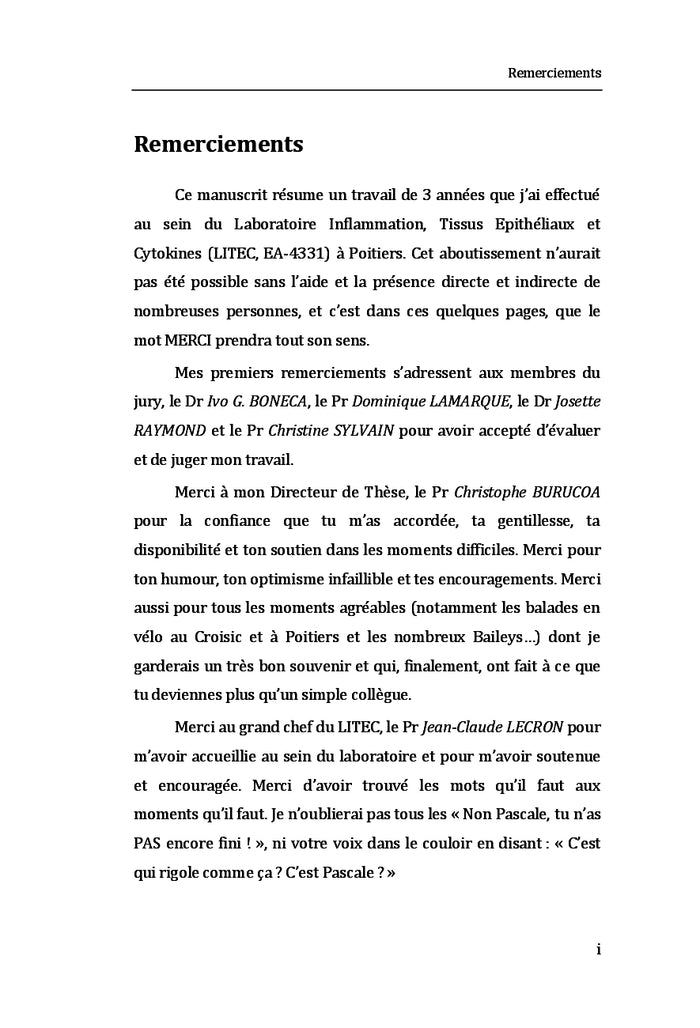 Interactions entre Helicobacter pylori et les cellules gastriques