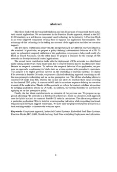 Application de contrôle industriel à base de composants