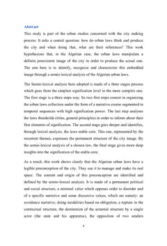 L'image de la ville dans le texte législatif urbain