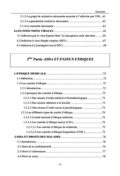 Sida:manifestations bucco-dentaires et enjeux éthiques