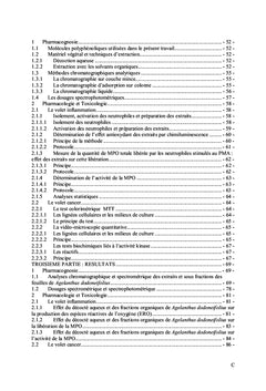 Etude des propriétés de agelanthus dodoneifolius (loranthaceae)