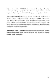 Etude des propriétés de agelanthus dodoneifolius (loranthaceae)